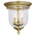 thumbnail image 1 of Livex Legacy Support de Plafond en Laiton Poli, 1 of 4