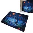 thumbnail image 4 of Halloween Backdrop, Lightweight Horrible Scary Cemetery Pumpkin Lantern Backdrop Durable Washable Vivid Color  For Studio Props Photo For Party Birthday Decor, 4 of 8
