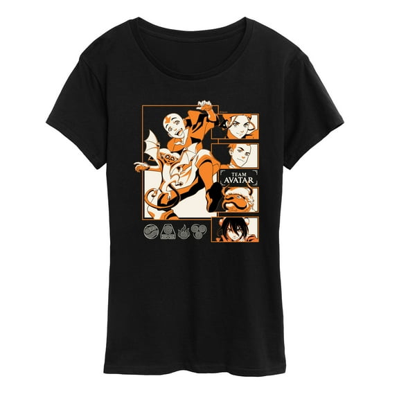 Avatar - The Last Airbender - Team Avatar -Women's Short Sleeve Graphic T-Shirt