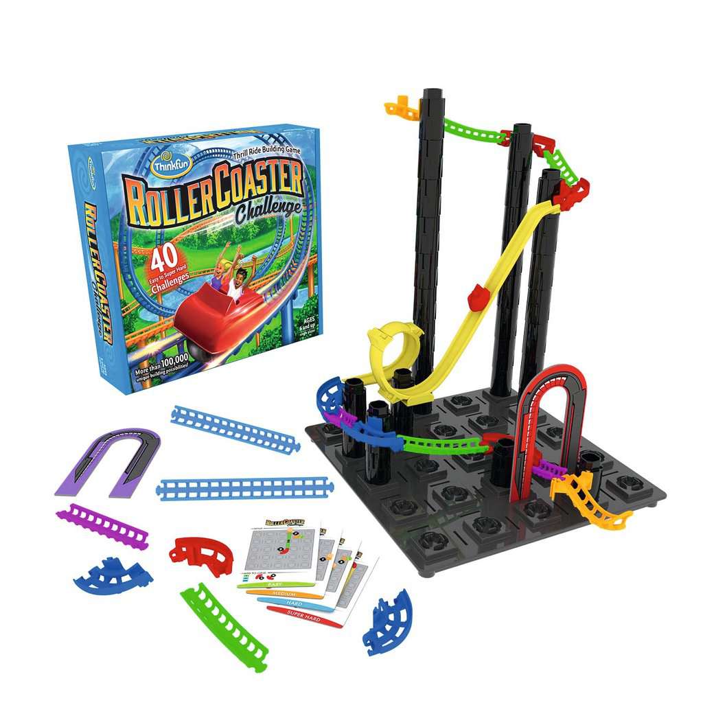 ThinkFun Roller Coaster Challenge Single Player Logic Game - image 3 of 3