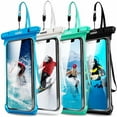 thumbnail image 6 of Universal Protector For Drift Diving Surfing Mobile Phone Cover Waterproof Phone Case Swimming Dry Bag Phone Pouch BLUE, 6 of 8