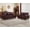 Burgundy, variant on YWEN Couch and Loveseat Sets, 2 Piece Mid-Century Vintage Retro Faux Leather PU Upholstery Tufted Cloud Comfy Deep Seat Sofa Couch Furniture Sets for Living Room Office Apartment