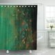 thumbnail image 1 of ABPHQTO Cortina de ducha de poliéster abstracta con pinceladas brillantes de pintura negra y verde 152x180 cm ABPHQTO PKNMT60x72Shower-1406, 1 of 2