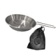 thumbnail image 5 of Camping de acero inoxidable Partita para freír sartén Nintick Sartyet Many plegable Multifuncional para viajar con caminatas reutilizables como olla, 5 of 8