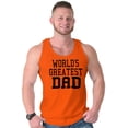 thumbnail image 3 of Father's Day World's Greatest Dad Tank Top Sleeveless Tee Men Brisco Brands S, 3 of 6