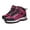 Rose Red, variant on Woobling Womens Trainers Slip On Hiking Boots Comfort Walking Shoes Platform Trekking Sneakers Mens Non-Slip Sport Rose Red 7