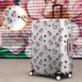 thumbnail image 4 of White Cow Heart Pattern Luggage Cover Fashion Suitcase Cover Baggage Covers Fit 25-28 Inch Luggage (Go Travel), 4 of 5