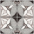 thumbnail image 3 of Watts, Eva 20x20 Black Modern Framed Museum Art Print Titled - Decorative Tile II, 3 of 5