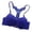 Blue, variant on Women's Push Up Wireless Bra Comfort Support No Underwire Bras Comfortable Wire Bralette Everyday Underwear, 36, Red