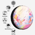 thumbnail image 4 of Motif Coloré Abstrait ic Polyester Universel Housse de Roue de Rechange pour Remorque RV SUV Camion Camping-Car, 4 of 5