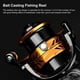 thumbnail image 5 of Spinning Fishing Reel 5.0:1 High Speed Bait Casting Metal Fishing Reel 4+1BB Shallow Line Cup for Freshwater Fishing(HM-2000S ), 5 of 5