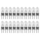 thumbnail image 1 of 20 Pcs G4 Halogen Bulbs,20W 12V Halogen Light Bulbs 2 Pin Clear Lamp Bulb,for Cooker Lighting,Signal Lights,Track, 1 of 5