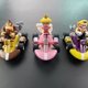 thumbnail image 5 of Figuras de acción de Super Mario Bros para niños, juguetes de la serie Karting, Luigi, Yoshi, Donkey Kong, coche extraíble, regalos para niños, 3 unidades por Set, 5 of 5