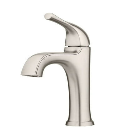 Pfister Ladera Single Handle Single Hole Bathroom Faucet in Spot Defense Brushed Nickel