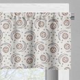thumbnail image 3 of Ambesonne Astrology Valance Pack of 2, Celestial Boho Plant, 54"X18", Orange Black Grey, 3 of 5
