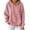 Red, variant on Women's Printed Hooded Sweatshirt, Pullover Drawstring Sports Hoodies, Relaxed Fits Long Sleeve Outdoor Workout Tops