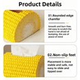 thumbnail image 6 of LANFENG Corns Shaped Tissue Box Holder, Decorative Tissue Dispenser, Funny Paper Towel Container, Refillable Napkin Dispenser Rack, Corns Decor Package  Case for , Office, Car, Bathroom (Yellow), 6 of 11