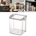 thumbnail image 2 of EIGTHTAIL Food Storage Containers Clearance! Plastic Food Storage Containers with Lids Small Airtight Containers Square School Lunch Containers for Children Leftover Food Containers Clear, 2 of 9