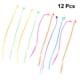 thumbnail image 5 of 12 extensiones de cabello trenzado para niñas, con bonitos accesorios, con broches y personalidad fresca, para el cabello (colores surtidos), 5 of 6