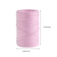 thumbnail image 2 of HOMEMAXS Raffia Ribbon String Wrapping Raffia Paper String Ribbon Packing Paper Twine For Craft DIY Supply Christmas, 2 of 8