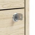 thumbnail image 6 of Hustle 72W x 24D L Shaped Desk with Drawers in Natural Elm - Engineered Wood, 6 of 8