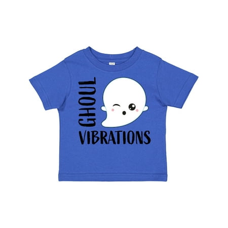 

Inktastic Ghoul Vibrations- Fun Ghost Gift Toddler Boy or Toddler Girl T-Shirt