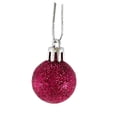 thumbnail image 5 of Pinnacle Peak Trading 1 Inch Fuchsia Mini Christmas Ball Ornament 24 Piece Set, 5 of 7