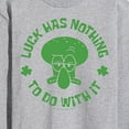 thumbnail image 3 of SpongeBob SquarePants - Squidward Luck - Men's Long Sleeve T-Shirt, 3 of 6