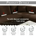 thumbnail image 7 of DYstyle Jacquard Sectional Couch Cover Softness L-Type Corner Furniture Protector Sofa Stretch Solid Slipcover, 7 of 7
