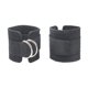 thumbnail image 1 of EeaseMX 2 correas de tobillo con anilla en D para tobillo y pantorrillas, ideales para entrenamientos en gimnasio, máquinas y ejercicios de piernas (negro), 1 of 7