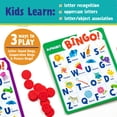 thumbnail image 4 of Juego de mesa Peaceable Kingdom Alphabet Bingo Kids 4+ Years, 4 of 7