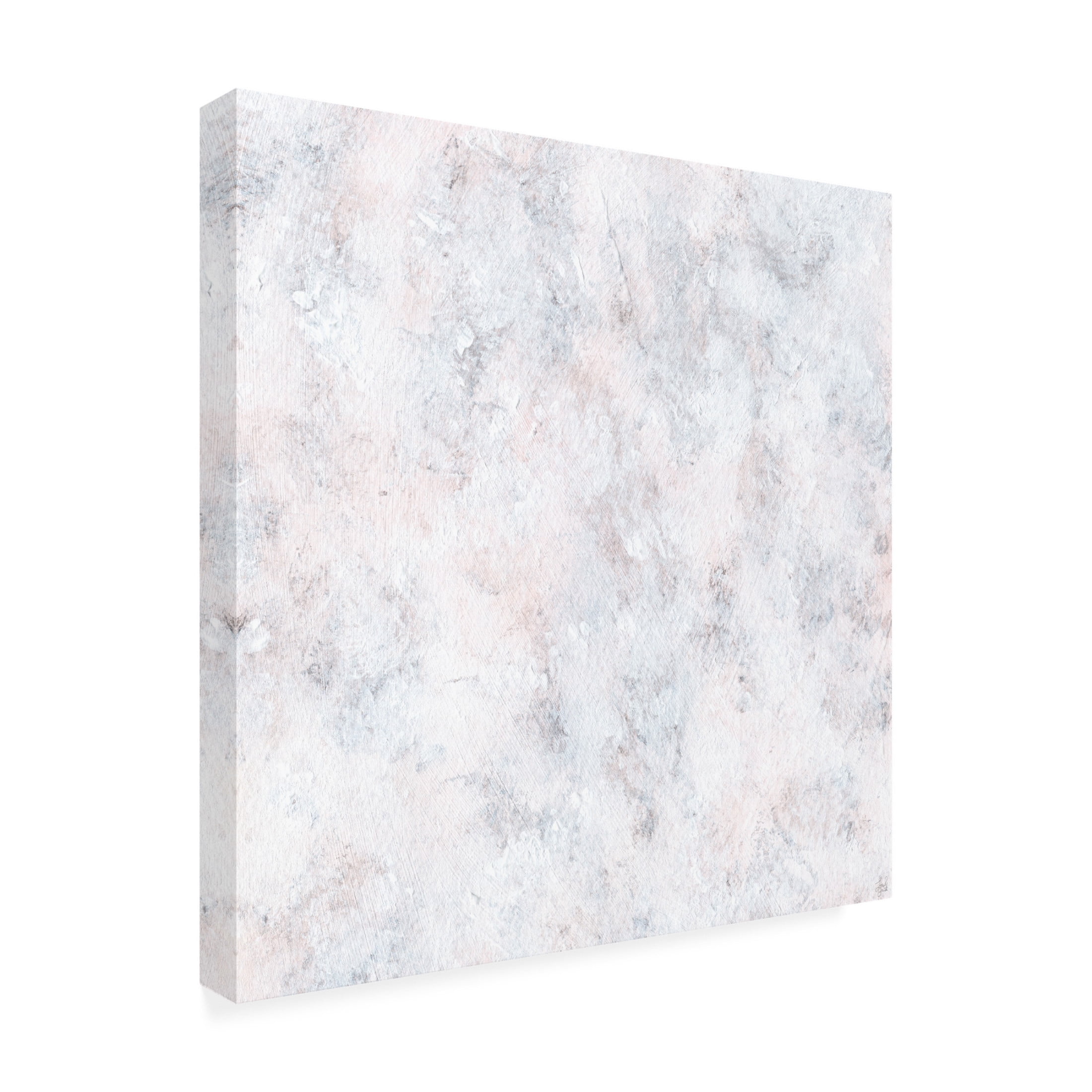Canvas Wall Art - Line and Brush 'Textured Peace Scape 2' Wall Art for Living Room, Bedroom, or Office Décor by Trademark Fine Art - 35 x 35 Inches