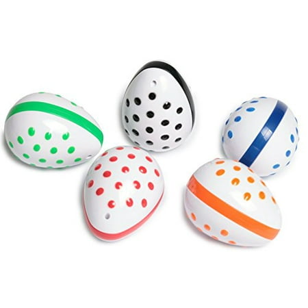 Edushape Musical Instruments Egg Shaker Set, Assorted