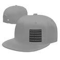 thumbnail image 4 of Flat Bill Visor Classic Snapback Hat Racing Checkered Flag Adjustable Style Baseball Cap, 4 of 7