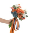 thumbnail image 2 of Fabric Cloth Flowers Bouquet Handheld Flowers Bouquet For Various Wedding Theme And Wedding Dress, 2 of 9