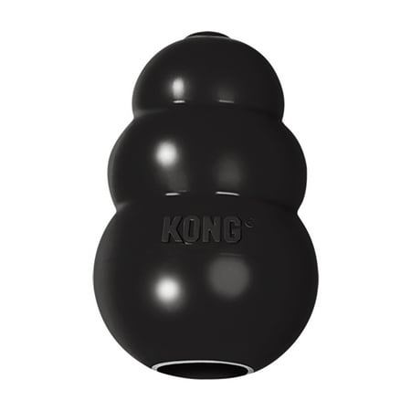 UPC: 0035585111605 | KONG Extreme Natural Rubber Dog Toy  Black  Small