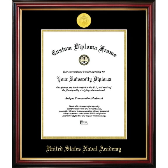Naval Academy Petite Diploma Frame