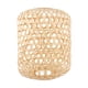 thumbnail image 2 of 2x Pantalla de lámpara de bambú Pantalla colgante Luz colgante Decoración de cocina para lámpara de techo Lámpara de mesa de comedor Droplight Sala de estar 20x25cm 25x18.5cm jinwen Pantalla tejida, 2 of 8