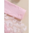 thumbnail image 6 of Bagilaanoe Newborn Baby Girl Rompers Dress 3D Butterfly Long Sleeve Bodysuit 6M 12M 18M 24M Infant Tulle A-line Princess Dresses, 6 of 8