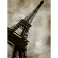 thumbnail image 2 of Malek, Honey 15x18 White Modern Wood Framed Museum Art Print Titled - Vintage Eiffel II, 2 of 4