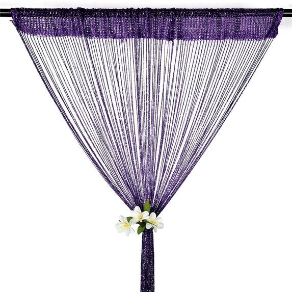 Goory Bead Curtain,String Curtain,Tassel Curtain,Fringe Door Curtain For Window Panel Room Divder Curtain Doorway