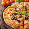 thumbnail image 3 of 2pcs Non-stick Pizza Pan Carbon Steel Pizza Pan Round Pizza Pan for Oven Baking, 3 of 8