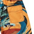 thumbnail image 4 of NEFF Men's Mickey Mouse Floating on Book Daily Board Shorts for Swimming, 4 of 4