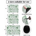 thumbnail image 3 of Green Floral Flower Dish Drying Mat for Kitchen Counter, Super Absorbent Quick Dry Coffee Bar Mat Pad Thin Diatomaceous Sink Mat Non Slip Dish Drainer Mat 23.5x15.5 Botanical Blossom Plant Leaf Herb, 3 of 6