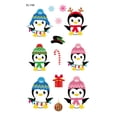 thumbnail image 3 of 9 Sheets Tattoo Sticker Lovely Penguins Creative Temporary Tattoos Body Tattoos, 3 of 10