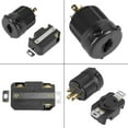 thumbnail image 2 of Twist Lock Plug & Socket, L6-30P Twist Lock Electrical Plug, NEMA 3 Pin Plug Male & Female Receptacle For Home, 2 of 8