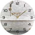 thumbnail image 5 of Dreamtimes Vintage Bathtub Wall Clock, 10 Inch Silent Non Ticking Round Clock Oil Painting Clock Easy to Read Clock for Living Room Bedroom Bathroom Home Decor, 5 of 7