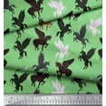 thumbnail image 2 of Soimoi Cotton Duck Fabric Unicorn Animal Fabric Prints by Yard 42 Inch Wide, 2 of 3
