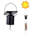 thumbnail image 2 of Molinillo de Viento con Energía Solar, Motor Solar con Gancho, No Requiere Pilas, Motor Giratorio Colgante para Jardín Al Aire Libre y Patio, 2 of 9