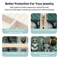 thumbnail image 3 of Totoro Travel Portable Square Jewelry Box Organizing Rings Earrings Necklaces Bracelets for Girls Women, 3 of 6